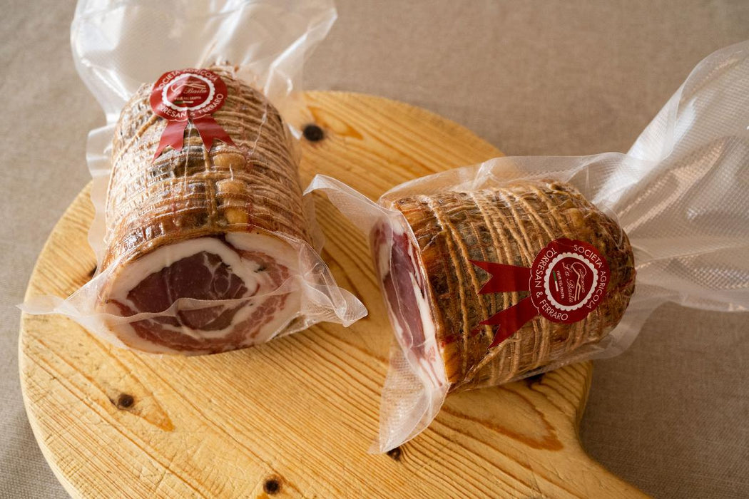 Pancetta coppata  -  Agriturismo La Baita - vaigustando