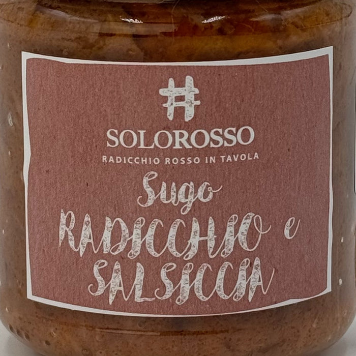 Sugo al radicchio e salsiccia  -  SoloTreviso - vaigustando