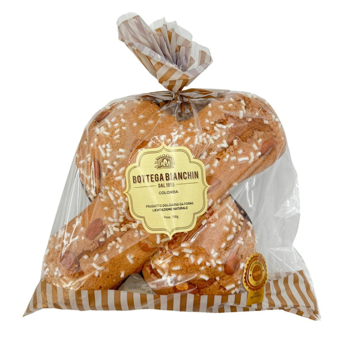 Colomba de Semana Santa con naranja confitada y almendras tostadas