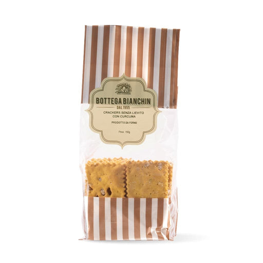 Selezione 5 crackers assortiti senza lievito in confezioni da 150g  -  Bottega Bianchin - vaigustando