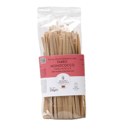 Specialità Semintegrale Farro Monococco Tagliatelle 250g  -  Mulino Terrevive - vaigustando