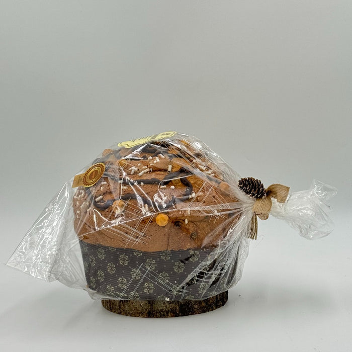 Panettone con cioccolato senza uvetta e canditi  -  Bottega Bianchin - vaigustando