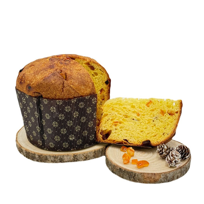 Panettone tradizionale con arancia canditi e uvetta  -  Bottega Bianchin - vaigustando